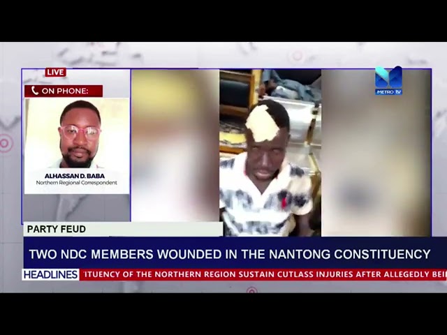 ⁣Two NDC members wounded in the Nantong Constituency