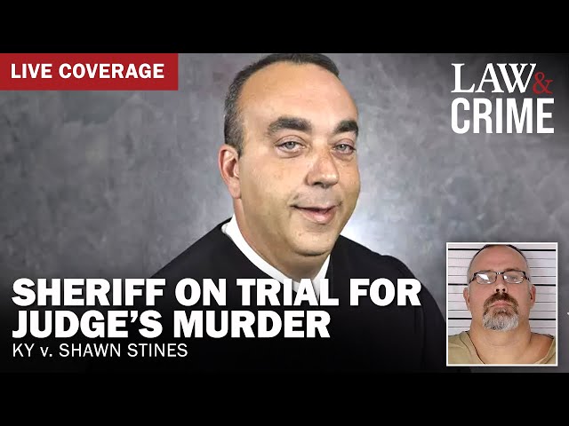 ⁣LIVE: Sheriff on Trial for Judge’s Murder — KY v. Shawn Stines — Arraignment