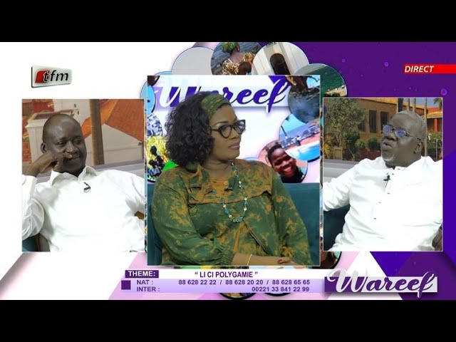 ⁣  TFM LIVE : Wareef du 25 Novembre 2024 - Pr : Eva Tra & Sa Team - Thème : Li Ci Polygamie