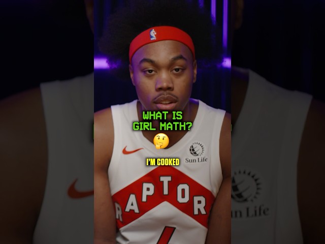 ⁣Raptors Try To Decipher Girl Math 