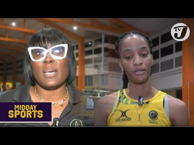 ⁣Sunshine Girls get Ready for England in Netball Series #tvjmiddaysports