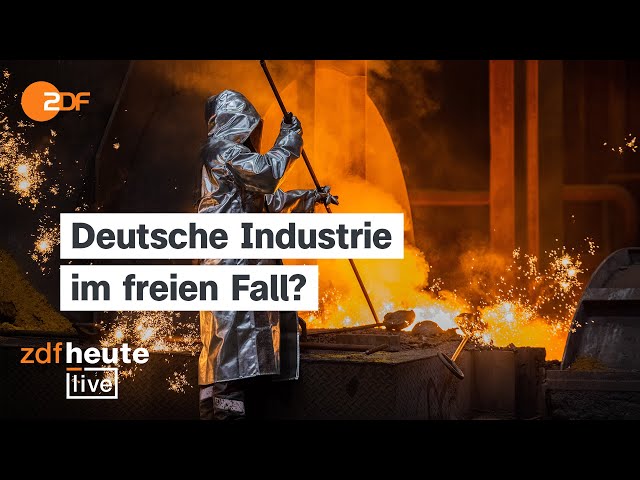 ⁣Thyssenkrupp baut tausende Stellen ab - nächster Schlag für Industriestandort | ZDFheute live