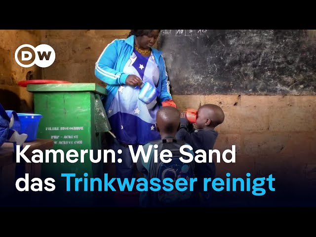 ⁣Kamerun: Wie diese Filter mit Sand Trinkwasser reinigen | DW Nachrichten