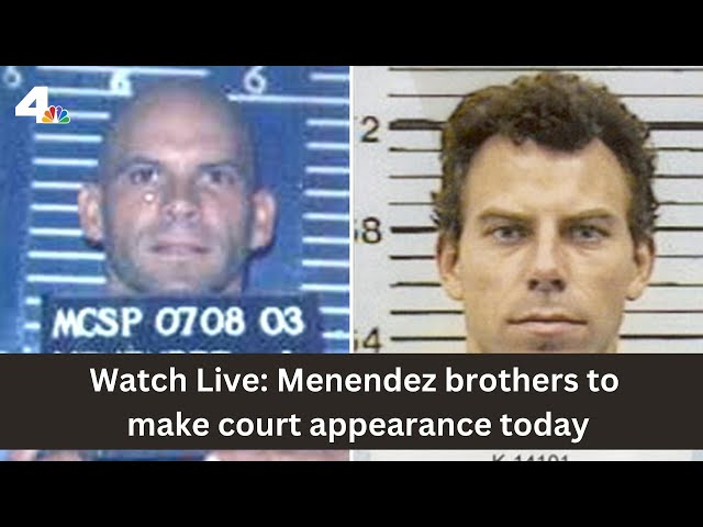 ⁣Watch Live: Menendez brothers to make court appearance today