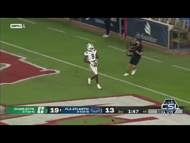 ⁣Charlotte 49ers beat FAU in first game without Poggi