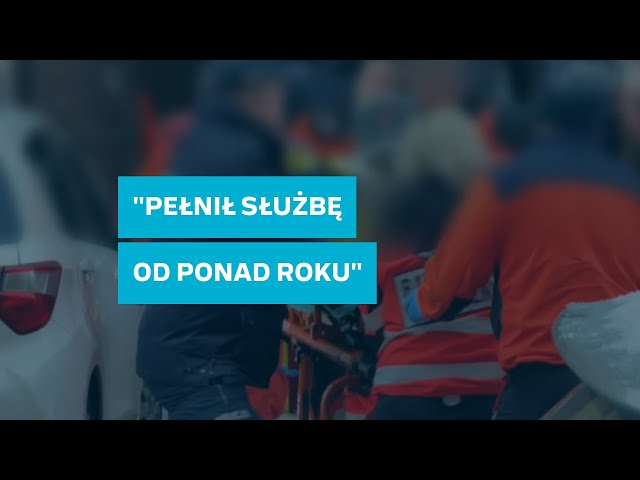 ⁣Śmierć policjanta podczas interwencji w Warszawie. Mundurowy usłyszał zarzut