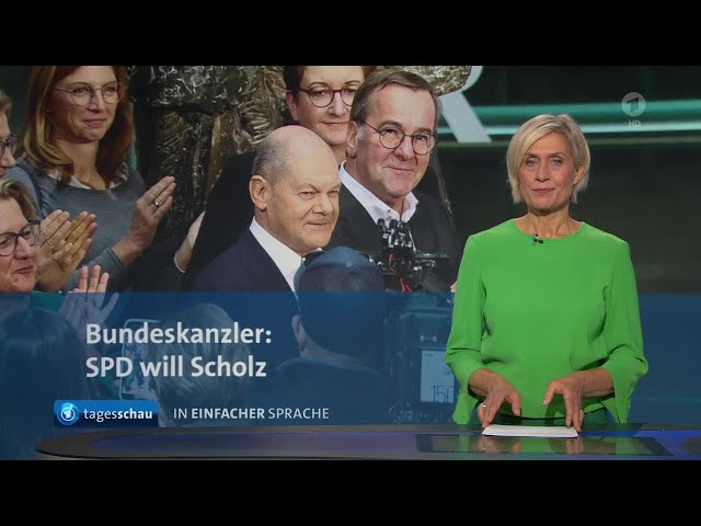 ⁣tagesschau in Einfacher Sprache 19:00 Uhr, 25.11.2024