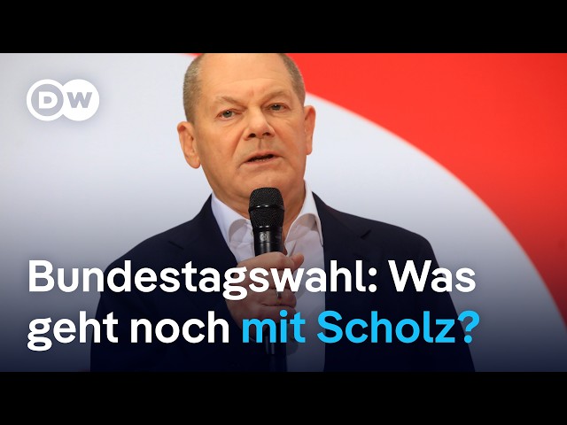 ⁣Kann die SPD den großen Rückstand vor der vorgezogenen Wahl noch aufholen? | DW Nachrichten