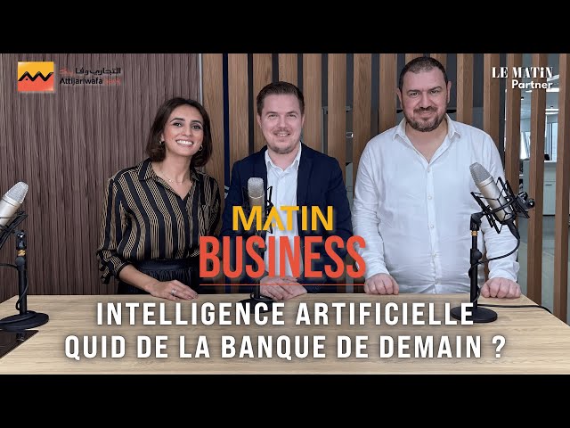 ⁣[MATIN BUSINESS] Intelligence artificielle : quid de la banque de demain ?