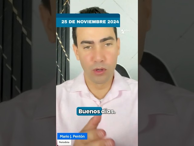 ⁣Las principales noticias para Cuba hoy, 25 de noviembre de 2024 con Mario J. Pentón. #CubaSismo