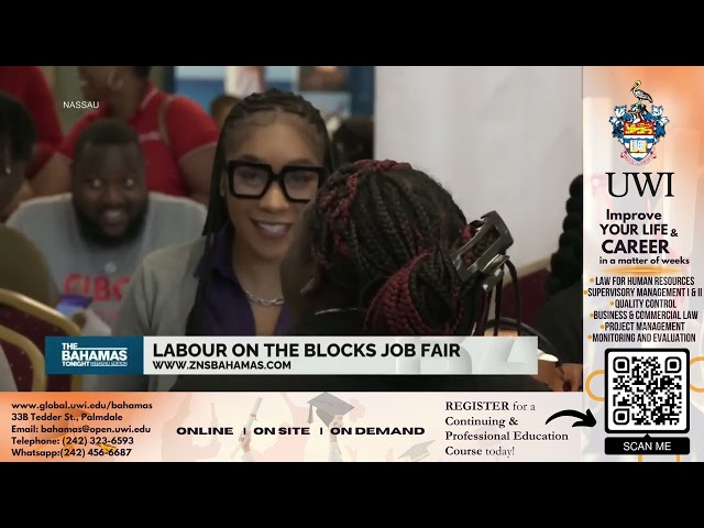 ⁣Labour On The Blocks Job Fair