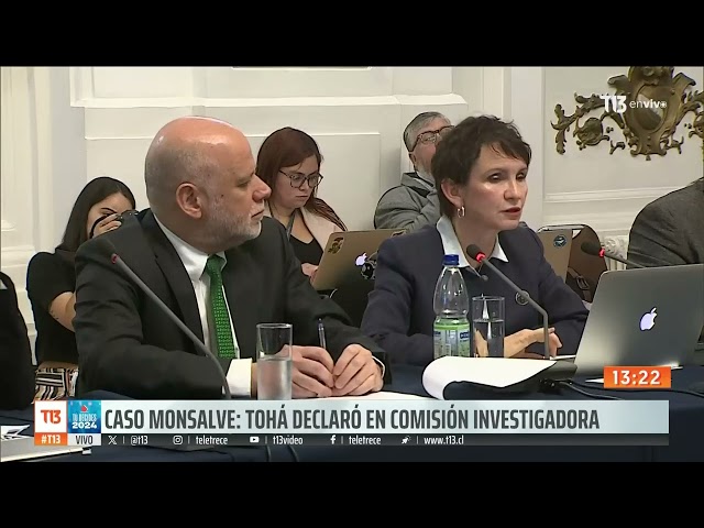 ⁣Ministra Tohá reconoce que salida de Monsalve pudo ser antes