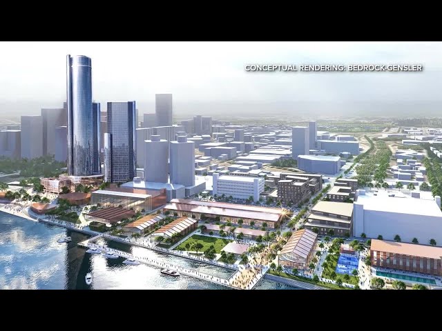 ⁣Ren Cen future: New development plan calls for demolition of 2 towers