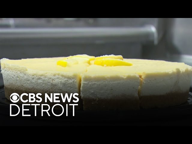 ⁣Go behind the scenes of Michigan-based Mr. Leslie's Cheesecakes