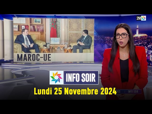 ⁣Info soir : Lundi 25 novembre 2024