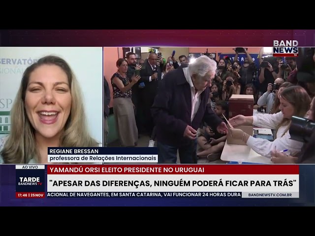 ⁣Presidente eleito no Uruguai é "pupilo" de Pepe Mujica l BandNews TV