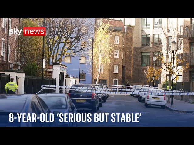 ⁣22-year-old man arrested after 8-year-old girl and man seriously injured in west London shooting