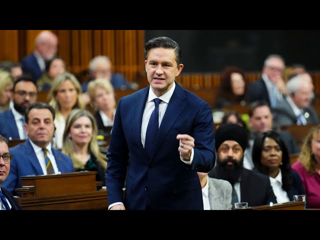 ⁣Poilievre bashes Liberal's holiday tax break during question period