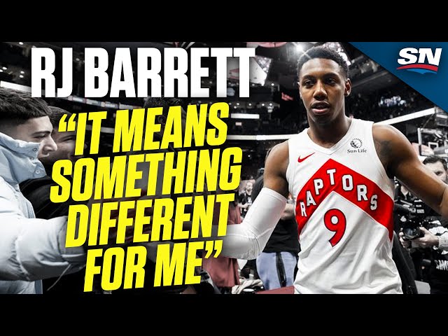 ⁣What Playing In Toronto Means To RJ Barrett