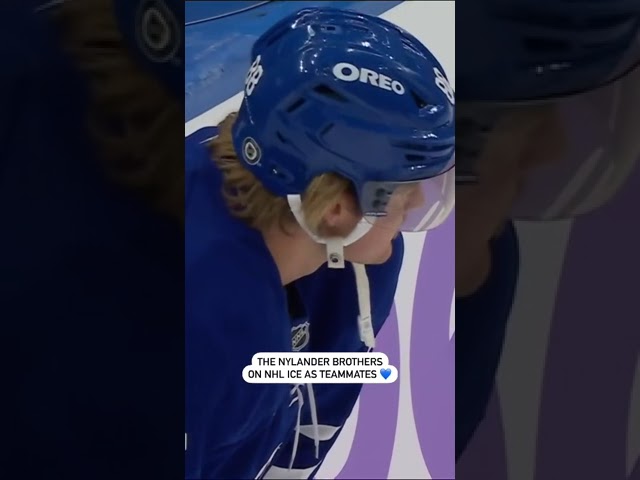 ⁣The Nylander Brothers Are Teammates 