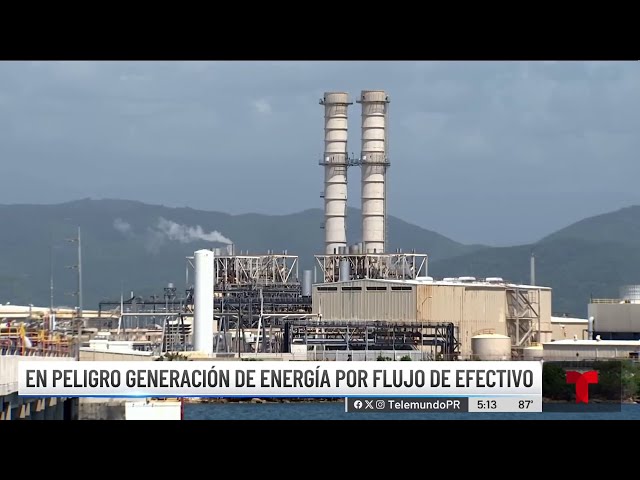 ⁣En peligro la generación de energía por falta de liquidez