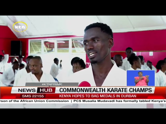 ⁣National Karate Team prepares for the commonwealth championships