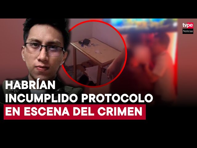 ⁣Darwin Condori: investigarán a policías que habrían incumplido protocolos en escena del crimen