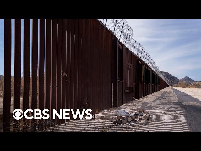 ⁣Illegal border crossings on track for Biden-era low in November