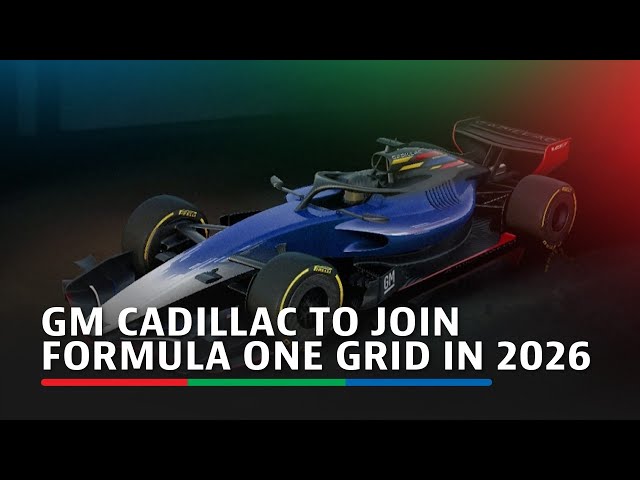 ⁣GM Cadillac to join Formula One grid in 2026