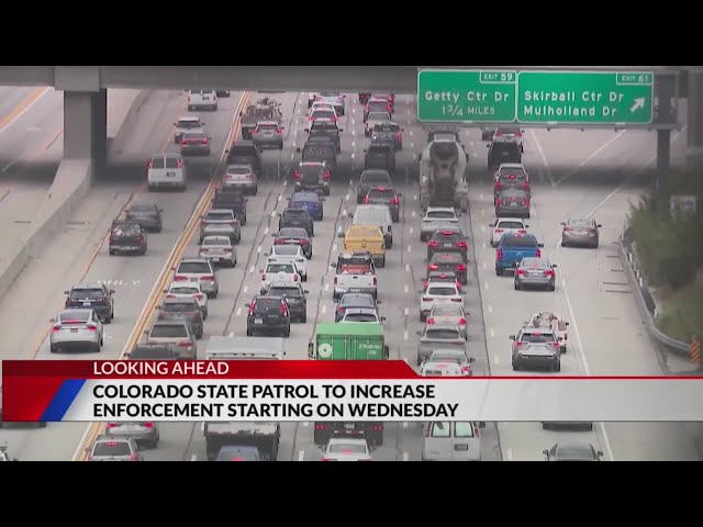 ⁣CSP to increase enforcement starting Wednesday