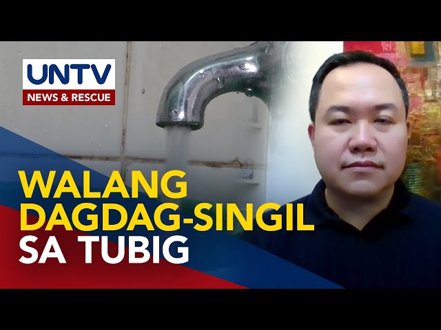 ⁣MWSS, tiniyak na wala pang pagtataas ng singil sa tubig hanggang matapos ang Disyembre