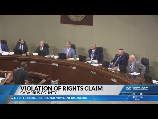 ⁣Q&A: Man files lawsuit against Cabarrus County Board of Commissioners