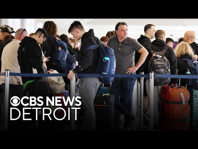 ⁣Tips from Detroit airport officials for busy travel week