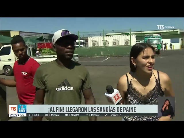 ⁣Regresan las sandías de Paine: este es el precio 2024