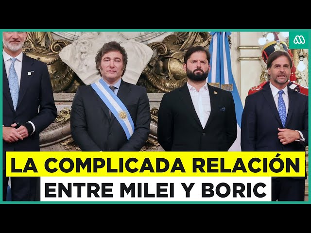 ⁣Polémica Chile-Argentina: ¿Qué ocurre en la relación entre Boric y Milei?