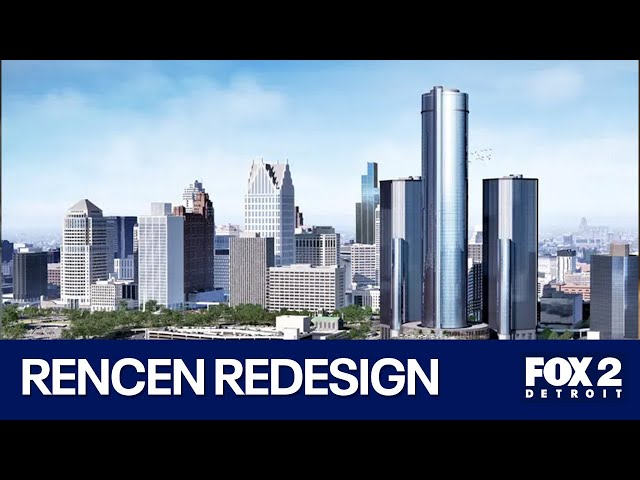 ⁣2 towers to be removed in possible RenCen redesign in Detroit