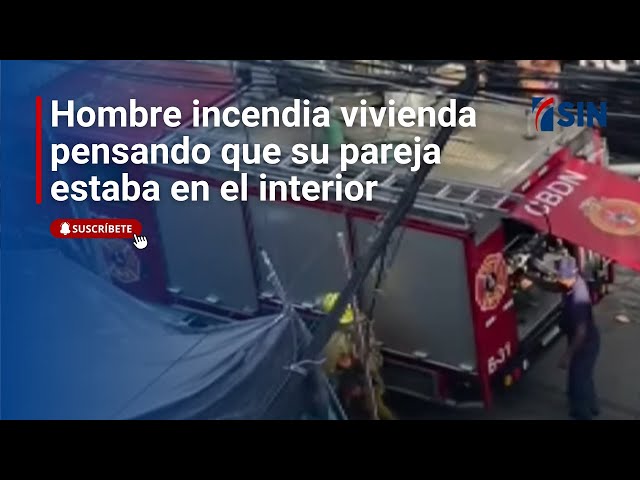 ⁣En Cristo Rey, un hombre incendia vivienda pensando que su pareja estaba en el interior