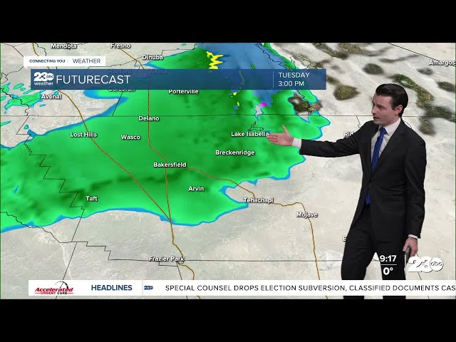 ⁣23ABC Evening weather update November 25, 2024