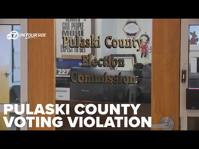 ⁣Pulaski County Voting Violation