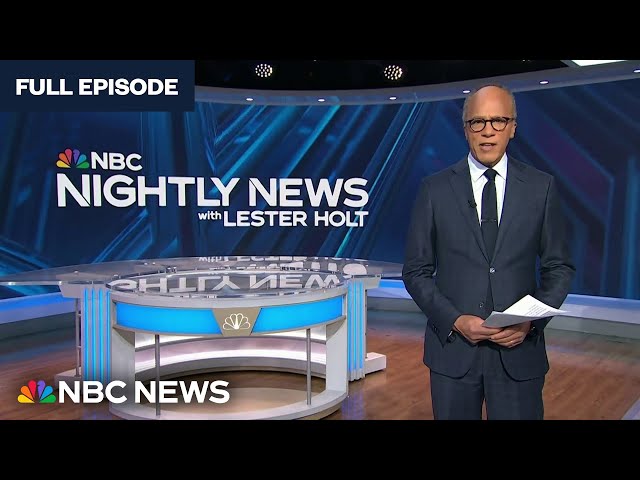 ⁣Nightly News Full Broadcast - Nov. 25