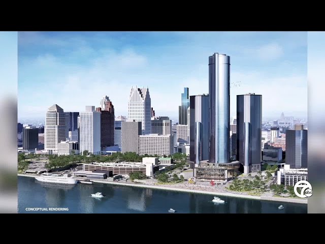 ⁣RenCen redevelopment plan unveiled