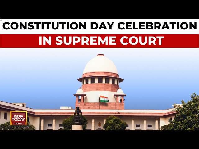 ⁣Constitution Day Celebration in Supreme Court | Law Minister, CJI to Attend