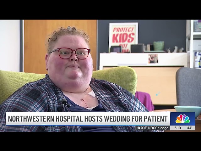 ⁣Northwestern Medicine nurses plan wedding in under 24 hours