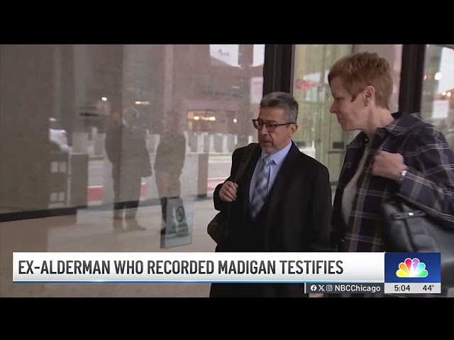 ⁣Ex-alderman who recorded Madigan testifies