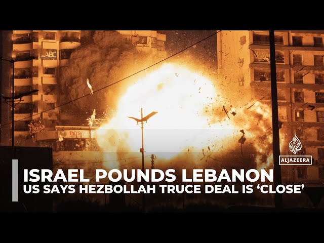 ⁣Israel pounds Lebanon as US says Hezbollah truce deal is ‘close’