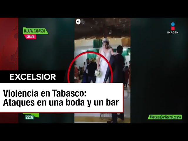 ⁣Ataques en Tabasco dejan siete muertos: ocurrieron en una boda y un bar