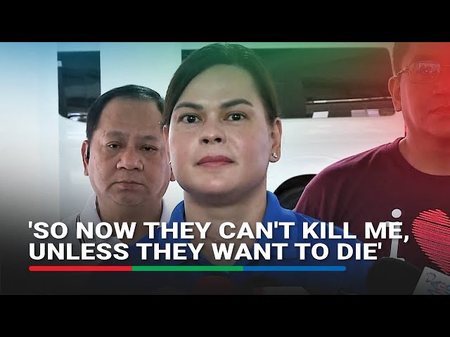 ⁣'I have to die first': Sara Duterte explains condition of 'revenge' plot vs Marc