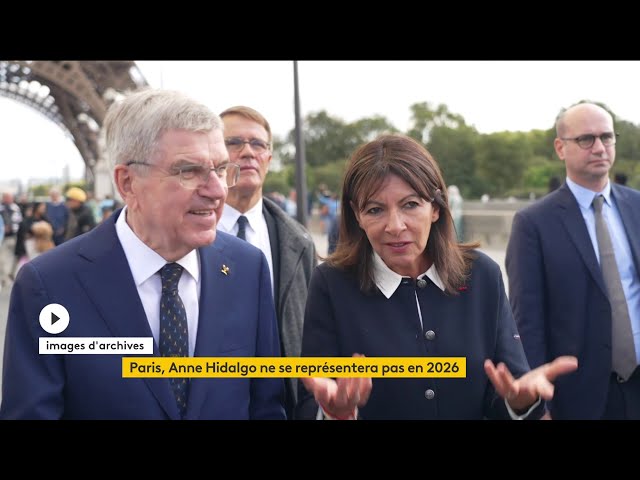 ⁣Anne Hidalgo annonce qu'elle ne se représentera pas à la mairie de Paris en 2026