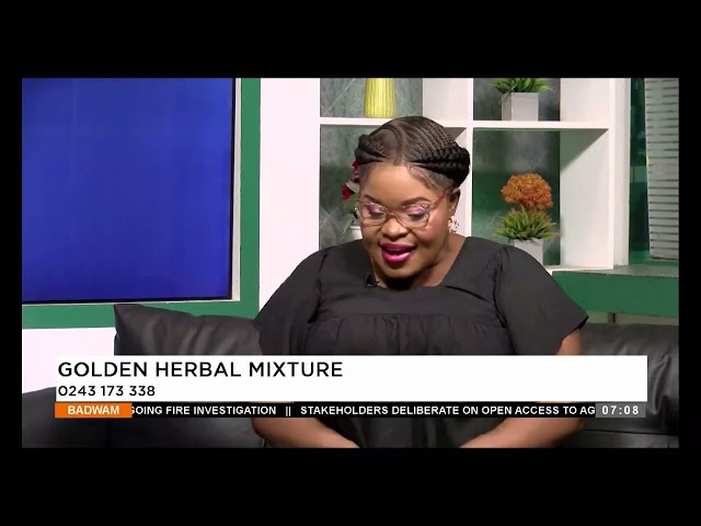 ⁣Golden Herbal Mixture- Badwam Afisem on Adom TV (26-11-24)