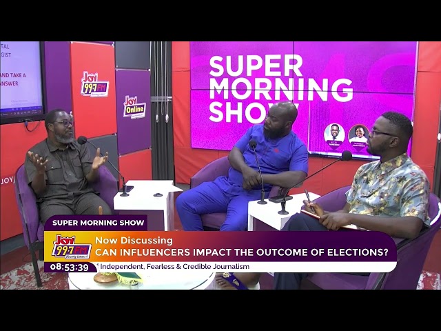 ⁣Key Factors Political Parties Must Consider When Choosing Influencers? | Prof. Kobby Mensah Explains